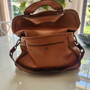 Nine West Tan Leather Bag